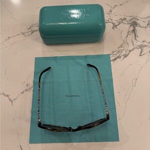 Tiffany & Co. Tortoise Shell Eyewear with Blue Case